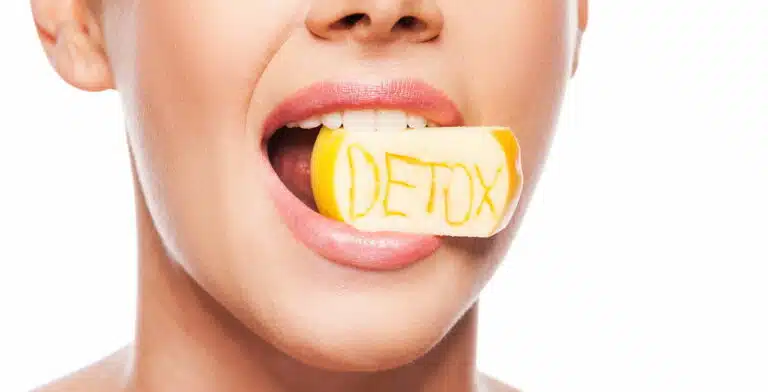 Detox therapy concept.