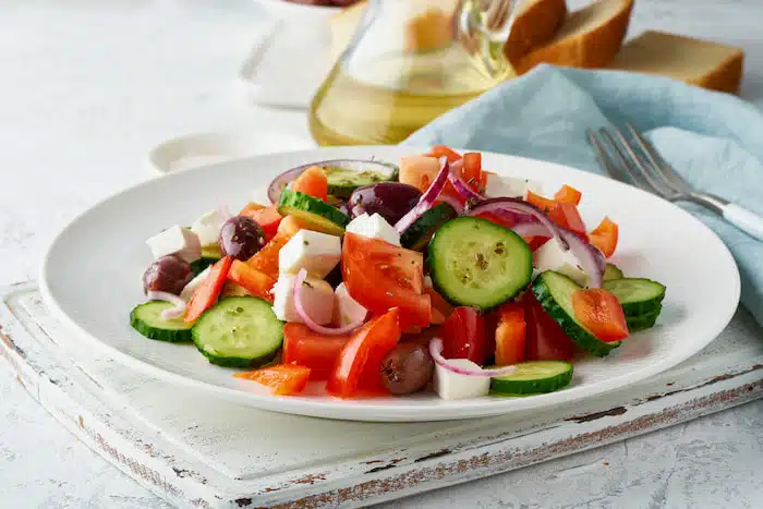 healthy bowl of salad