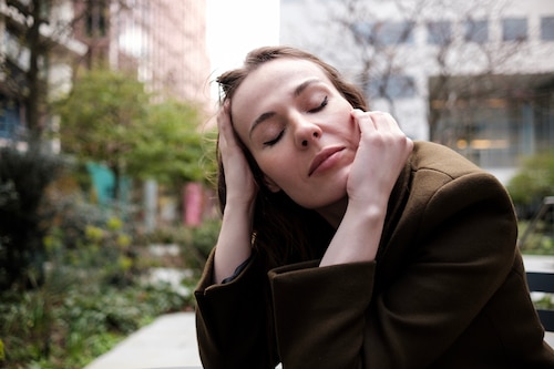 woman with hormone imbalance experiencing fatigue