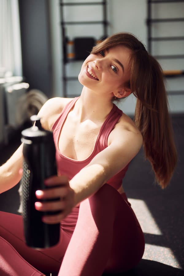 woman working out after a hormone replacement therapy for women in Spring, Texas