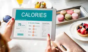 counting calories using app